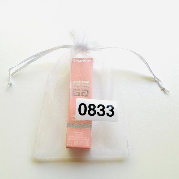 0833 GIVENCHY MAKEUP LE ROSE PERFECTO LIPSTICK 304 COSMIC PLUM - Picture 13 of 13